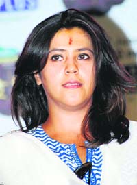 Telly queen: Ekta Kapoor