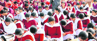 A study has found 78 per cent of the students between Class 6 and 8 cannot answer simple Class 5 maths questions. A large number cannot write basic words in Punjabi.