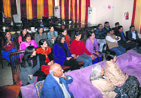 A medical conference under way at Rewari. 