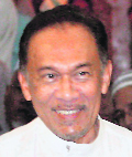 Malaysian Opposition leader Anwar Ibrahim
