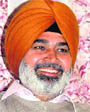 Congress candidate Malkit Singh Birmi  