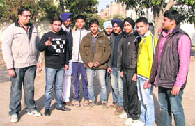 A group of youngsters in Phase II, Dugri, share their views about the upcoming Assembly elections in Ludhiana. 
