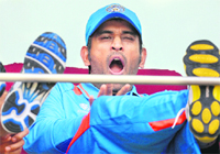 Indian captain MS Dhoni