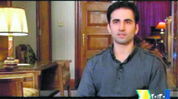 Iranian-American Amir Mirza Hekmati, who has been sentenced to death by Iran's Revolutionary Court on the charge of spying for the CIA.