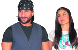 Royal club: Saif Ali Khan and Kareena Kapoor 