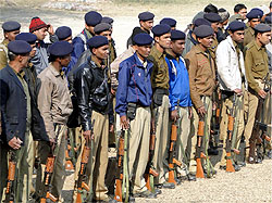 To ensure tight security and smooth conduct of the elections, four companies of the Madhya Pradesh armed forces have been deployed in the district