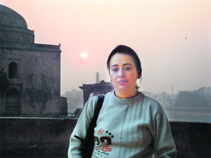 Alice Guram often takes off on a holiday to “meet the person within her”
