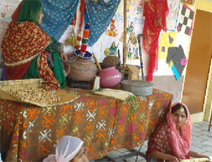 Students of RB DAV Senior Secondary Public School celebrated the festival of Lohri with great fervour. They even put up a tableau on the school premises in Bathinda on Friday.