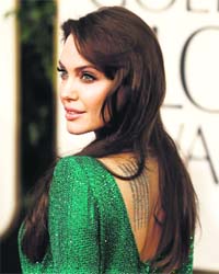 Huge challenge: Angelina Jolie