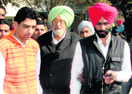 PPP candidate Gurdas Badal canvasses in Lambi