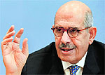 Former IAEA chief Mohamed ElBaradei said he had taken his decision in protest against the way Egypts military rulers governed as though no revolution had taken place