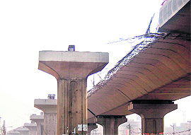 The Elevated Road project in Amritsar.