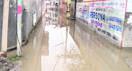 Bad town planning makes areas like Garia Mohalla in Nakodar prone to flooding.