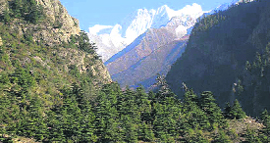 A view of Chamoli district