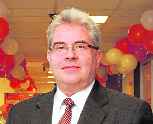 Educated steps: Stephen Rawlinson