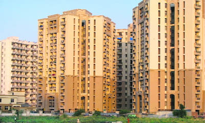 A large number of flats in the affordable as well as luxury segments are coming up in the Raj Nagar Extension