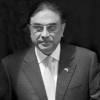 Pakistan President Asif Zardari