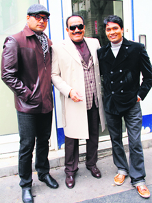 On a song: The team of TV series, CID