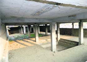The snaan grah near Acchra Kund which has been constructed at a cost of Rs 23 lakh