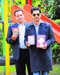 Many facets: Ali Rajpura (R)