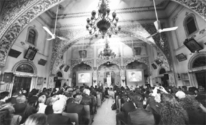 A session in progress at the Jaipur Literature Festival