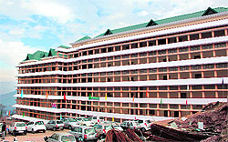A view of Sundernagar Engineering College