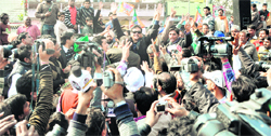 Bollywood actor Shatrughan Sinha campaigns for BJP candidate Parveen Bansal in Ludhiana
