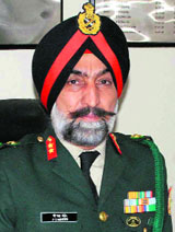 Major General PS Mander