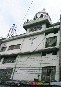 Girja Ghar, one of the oldest churches, at Chaura Bazar