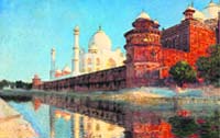 The Taj Mahal, Evening, by Russian artist Vereschagin fetched Rs 19 crore