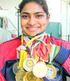 Power lifter Mamta Rana