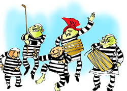 Prisoners now wake up to bhangra beats. The idea is to keep the inmates mentally and physically fit