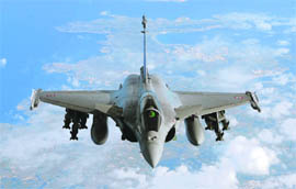 New Delhis decision to opt for the French Rafale jet (in pic) instead of the Typhoon Eurofighter is the reason why UK lawmakers want aid to India stopped.
