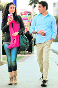 Kareena Kapoor and Imran Khan in Ek Main Aur Ekk Tu