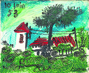 A Picasso work that will be auctioned by Saffronart