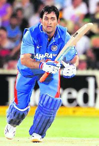 Captain MS Dhoni played a match-winning knock in Adelaide on Sunday.