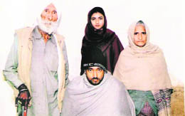 Harpal Singh with his family.