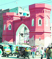 The historic Hathi Gate in Amritsar