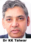 Dr KK Talwar