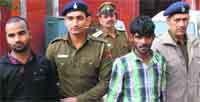 Two accused involved in robbery cases in police custody at Mani Majra in Chandigarh