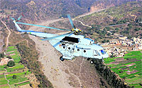  Mi-17 V5 during acceptance trials near Chandigarh