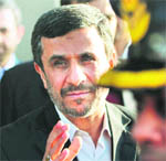 Iranian President Mahmoud Ahmadinejad 