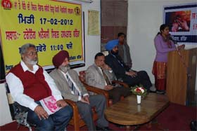 A health official speaking at the Mother and Child Healthcare workshop organised on the Civil Hospital premises in Bathinda on Friday