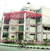 The Patiala Municipal Corporation office