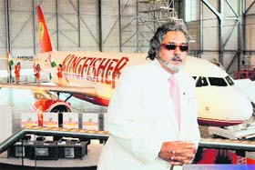 Kingfisher Airlines chairman Vijay Mallya