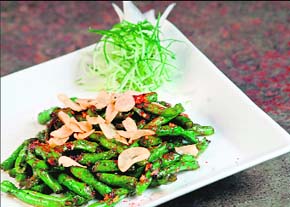 Hung shao green beans