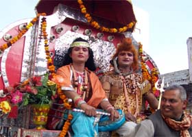 A tableaux being taken out in Abohar on Saturday
