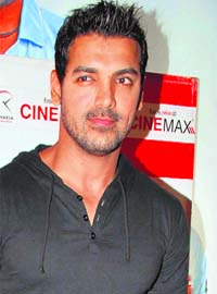 Bookish charm: John Abraham