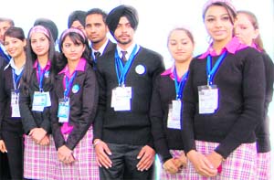 Students pursuing aviation courses visited Sri Guru Ram Das Ji International Airport in Amritsar on Monday. 