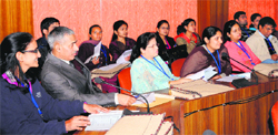 A conference on advances and applications in statistics in progress at ICSSR Complex at Panjab University in Chandigarh